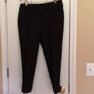 White House/Black Market - black slim ankle - size 8